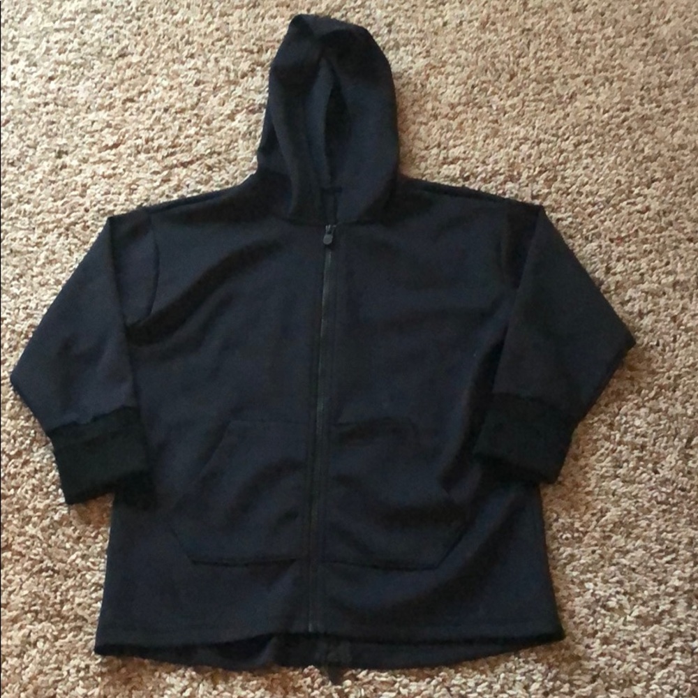 Zella black zipper cooling feeling sweatshirt